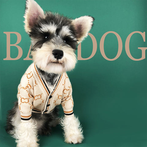 Dapper Dog Gentleman's Cardigan - PuggCo